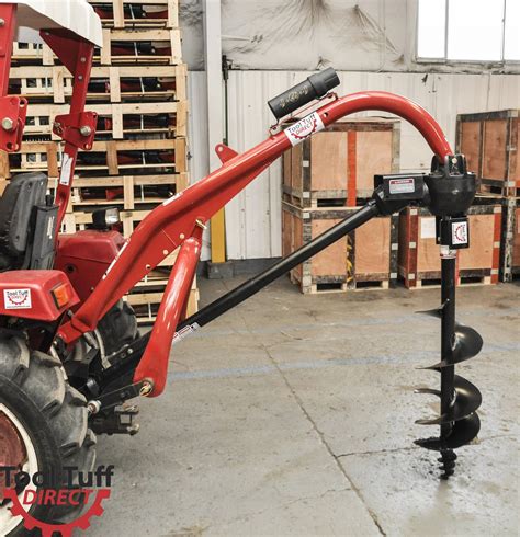 compact tractor digger for sale|tractor supply post hole digger.